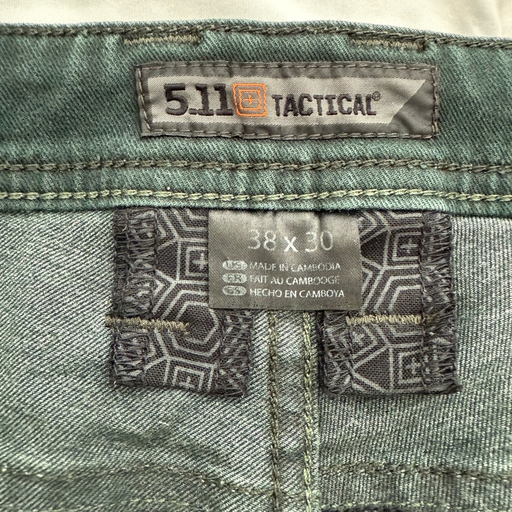 Men’s 5.11 Tactical dark Green Jeans